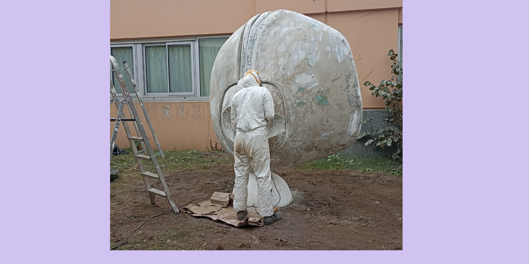 Rénovation de la sculpture “Girouette”